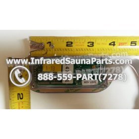 COMPLETE CONTROL POWER BOX WITH CONTROL PANEL - COMPLETE CONTROL POWER BOX O-SAUNA INFRARED SAUNA WITH BLACK CONTROL PANEL 4