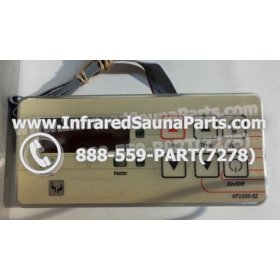 COMPLETE CONTROL POWER BOX WITH CONTROL PANEL - COMPLETE CONTROL POWER BOX  AIRWALL INFRARED SAUNA WITH CONTROL PANEL 8