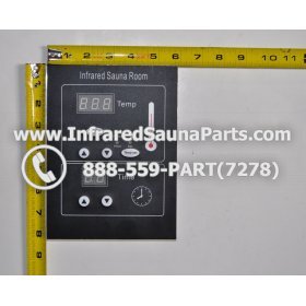 CIRCUIT BOARDS WITH  FACE PLATES - CIRCUIT BOARD WITH FACE PLATE PRECISION THERAPY INFRARED SAUNA  MANUAL ON OFF SWITCH DUAL SIDE 2