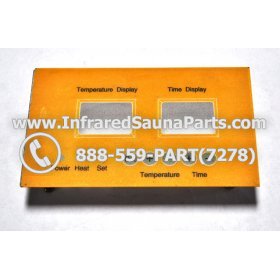 FACE PLATES - FACEPLATE FOR CIRCUIT BOARD ZENAWAKENING INFRARED SAUNA 06S10196 1