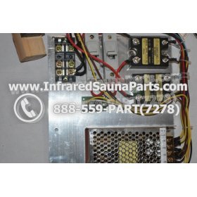 COMPLETE CONTROL POWER BOX 110V / 120V - COMPLETE CONTROL POWER BOX 110V / 120V HYDRA INFRARED SAUNA STYLE 2 11