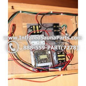 COMPLETE CONTROL POWER BOX 110V / 120V - COMPLETE CONTROL POWER BOX 110V / 120V HYDRA INFRARED SAUNA STYLE 1 14