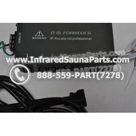 COMPLETE CONTROL POWER BOX 110V / 120V - COMPLETE CONTROL POWER BOX 110V  120V WITH 7 CIRCUIT BOARD PINS  6 FEMALE PLUGS SUPPLY WORLD INFRARED SAUNA 3
