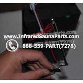 COMPLETE CONTROL POWER BOX 110V / 120V - COMPLETE CONTROL POWER BOX 110V  120V WITH 7 CIRCUIT BOARD PINS  6 FEMALE PLUGS SAUNAGEN INFRARED SAUNA 13