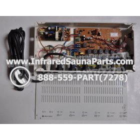 COMPLETE CONTROL POWER BOX 110V / 120V - COMPLETE CONTROL POWER BOX 110V / 120V LUX  INFRARED SAUNA STYLE 4 5