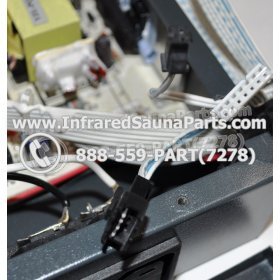 COMPLETE CONTROL POWER BOX 110V / 120V - COMPLETE CONTROL POWER BOX 110V  120V WITH 7 CIRCUIT BOARD PINS  6 FEMALE PLUGS SAUNAGEN INFRARED SAUNA 30