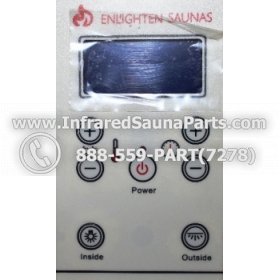 COMPLETE CONTROL POWER BOX WITH CONTROL PANEL - COMPLETE CONTROL POWER BOX 110V  120V  220V WITH 8 CIRCUIT BOARD PINS WITH ONE CONTROL PANEL IN WHITE 3