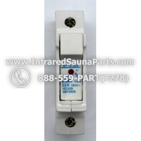 FUSE BLOCKS - FUSE BLOCK RT18-32 10X38 32A 380V~ 1