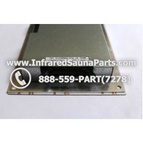 CIRCUIT BOARDS WITH  FACE PLATES - CIRCUIT BOARD WITH FACEPLATE FOR CLEARLIGHT INFRARED SAUNA MODEL HM-PCS1(REV.B) SECONDARY 4