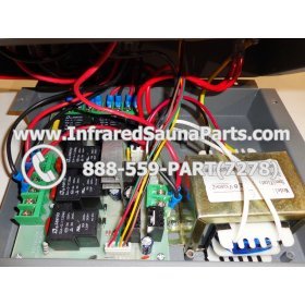 COMPLETE CONTROL POWER BOX 220V / 240V - COMPLETE CONTROL POWER BOX 220V / 240V FOR CLEARLIGHT  INFRARED SAUNA 110v 120v  UNIVERSAL 6
