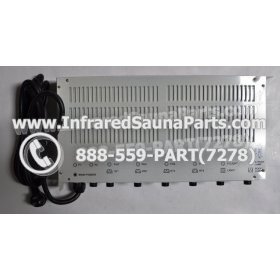 COMPLETE CONTROL POWER BOX 220V / 240V - COMPLETE CONTROL POWER BOX 220V / 240V WATERSTAR  INFRARED SAUNA STYLE 4 1