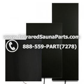 INFRARED SAUNA CARBON HEATERS - Carbon Infrared Sauna Heater / Carbon Heating Panel - 110/120 - volt power source 1