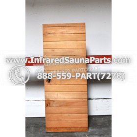 WOOD BENCHS + HEATERS - HEMLOCK WOOD BENCH + HEATER + RED COVER ( 41.5" x 16.2" ) 4