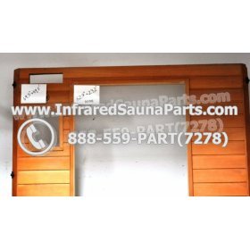 WOOD SAUNA WALLS - HEMLOCK WOOD SAUNA PANEL ( 69.5" x 49.5" ) 2