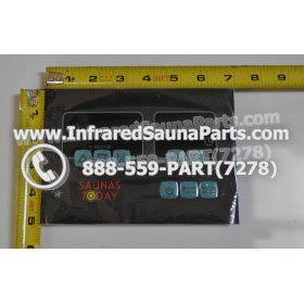 FACE PLATES - FACEPLATE FOR CIRCUIT BOARD SAUNAS TODAY INFRARED SAUNA 037S186A 2