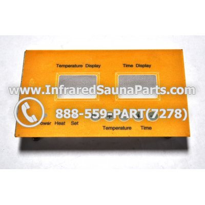 FACE PLATES - FACEPLATE FOR CIRCUIT BOARD ZENAWAKENING INFRARED SAUNA 06S10196 1