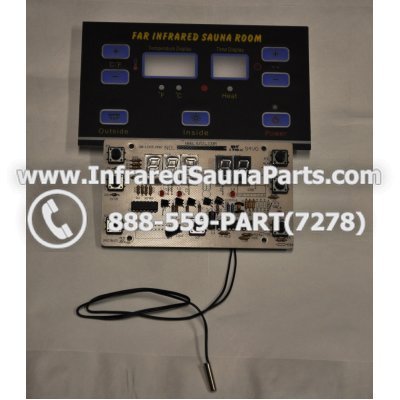 CIRCUIT BOARDS WITH  FACE PLATES - CIRCUIT BOARD WITH FACE PLATE SN-LEDT.PCSO7AL256 AND THERMO WIRE 1