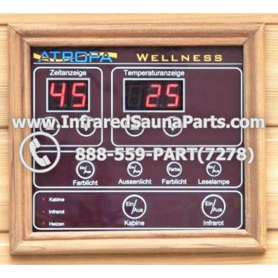 FACE PLATES - FACEPLATE FOR CIRCUIT BOARD SRZHX001 ATROPA 10 BUTTONS 1