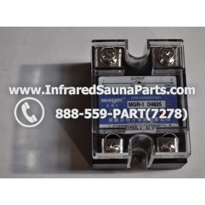 RELAYS / SOLID RELAYS - RELAYS / SOLID RELAY MAGER MGR-1 D4825 25AMP 1