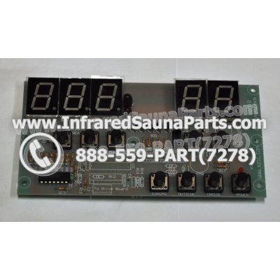 CIRCUIT BOARDS / TOUCH PADS - CIRCUIT BOARD  TOUCHPAD  SAUNAS TODAY INFRARED SAUNA X 106153 1